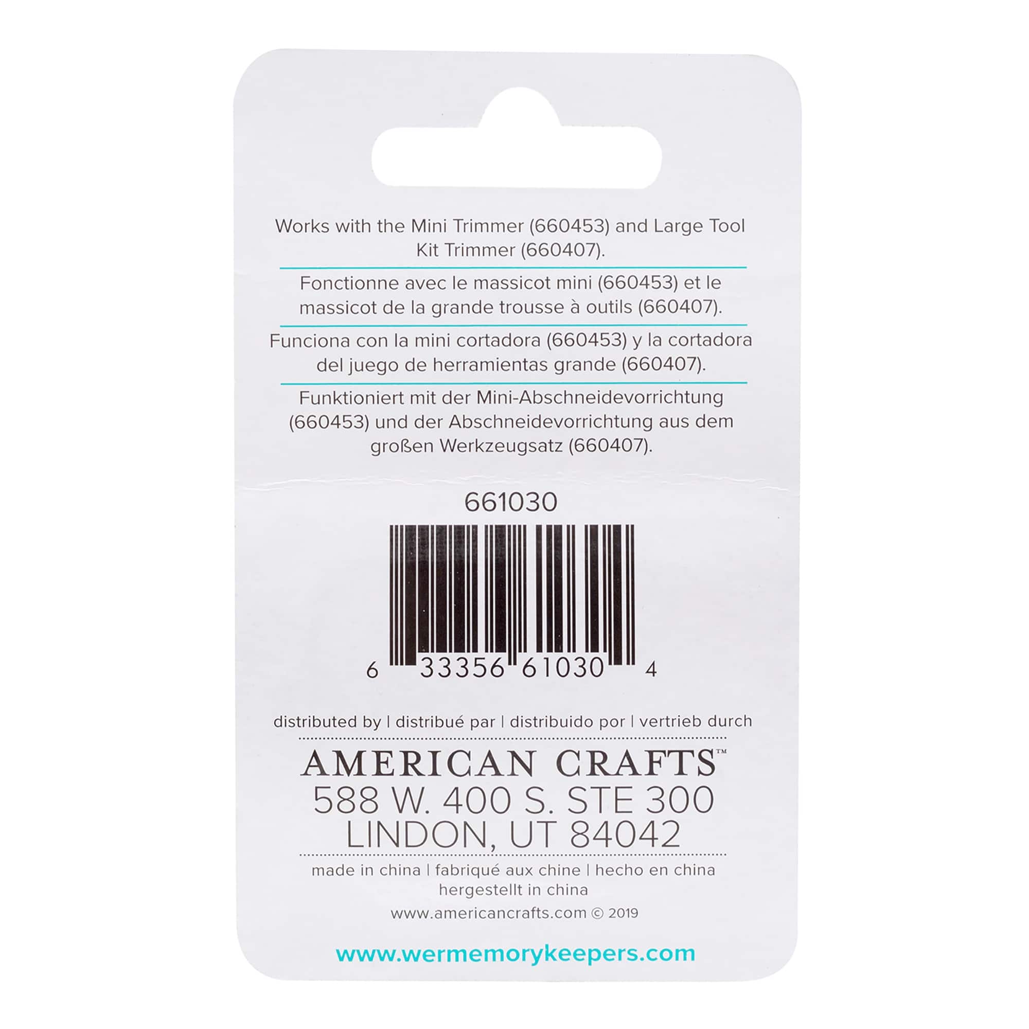 We R Memory Keepers® Crafters Essentials™ Trimmer Refill Blades